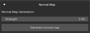 Normal Map UI