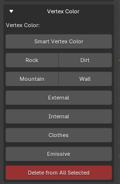 Vertex Color UI